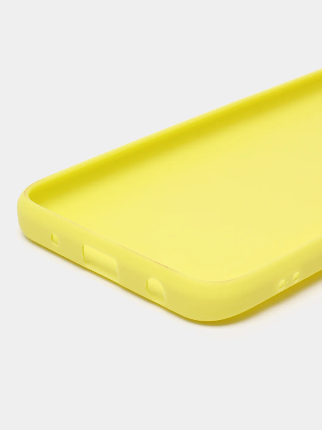 Лимонный чехол для Xiaomi Redmi A1+ / Xiaomi Redmi A1 Plus силиконовый, матовый, с защитой камеры