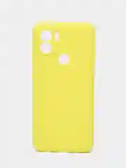 Лимонный чехол для Xiaomi Redmi A1+ / Xiaomi Redmi A1 Plus силиконовый, матовый, с защитой камеры