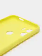 Лимонный чехол для Xiaomi Redmi A1+ / Xiaomi Redmi A1 Plus силиконовый, матовый, с защитой камеры
