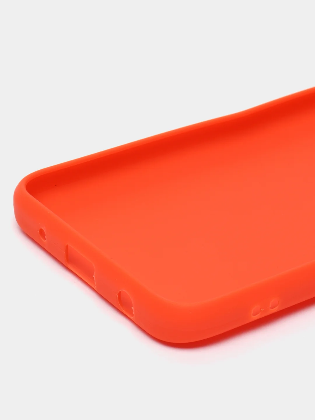 Оранжевый чехол для Xiaomi Redmi A1+ / Xiaomi Redmi A1 Plus силиконовый, матовый, с защитой камеры