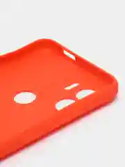 Оранжевый чехол для Xiaomi Redmi A1+ / Xiaomi Redmi A1 Plus силиконовый, матовый, с защитой камеры