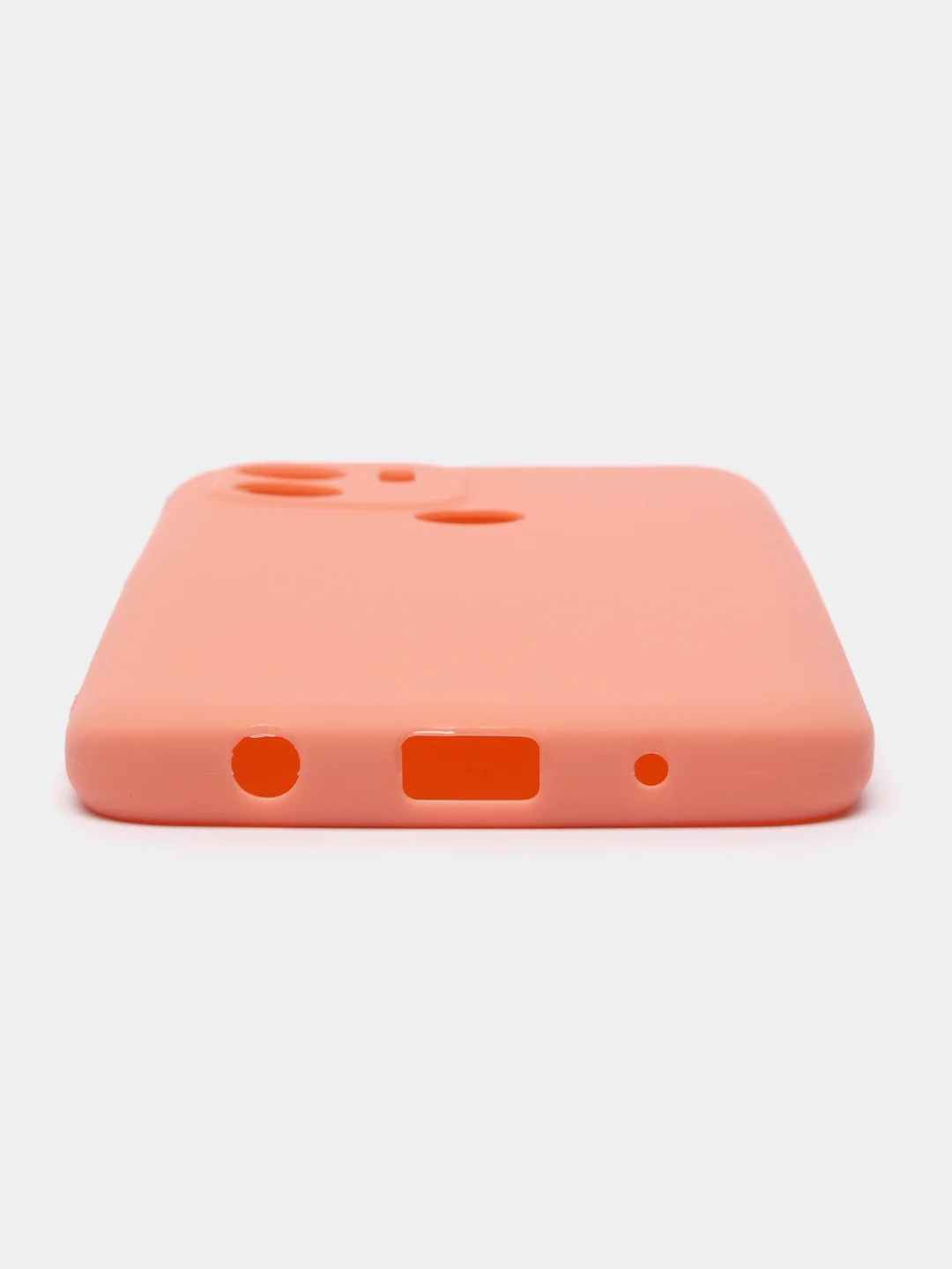 Пудровый чехол для Xiaomi Redmi A1+ / Xiaomi Redmi A1 Plus силиконовый, матовый, с защитой камеры