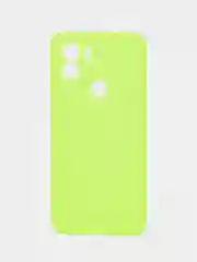 Салатовый чехол для Xiaomi Redmi A1+ / Xiaomi Redmi A1 Plus силиконовый, матовый, с защитой камеры
