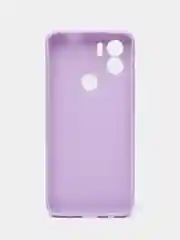 Сиреневый чехол для Xiaomi Redmi A1+ / Xiaomi Redmi A1 Plus силиконовый, матовый, с защитой камеры