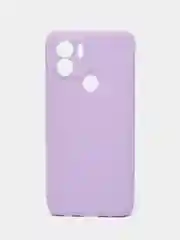 Сиреневый чехол для Xiaomi Redmi A1+ / Xiaomi Redmi A1 Plus силиконовый, матовый, с защитой камеры