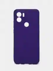 Фиолетовый чехол для Xiaomi Redmi A1+ / Xiaomi Redmi A1 Plus силиконовый, матовый, с защитой камеры