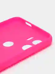 Фуксия чехол для Xiaomi Redmi A1+ / Xiaomi Redmi A1 Plus силиконовый, матовый, с защитой камеры