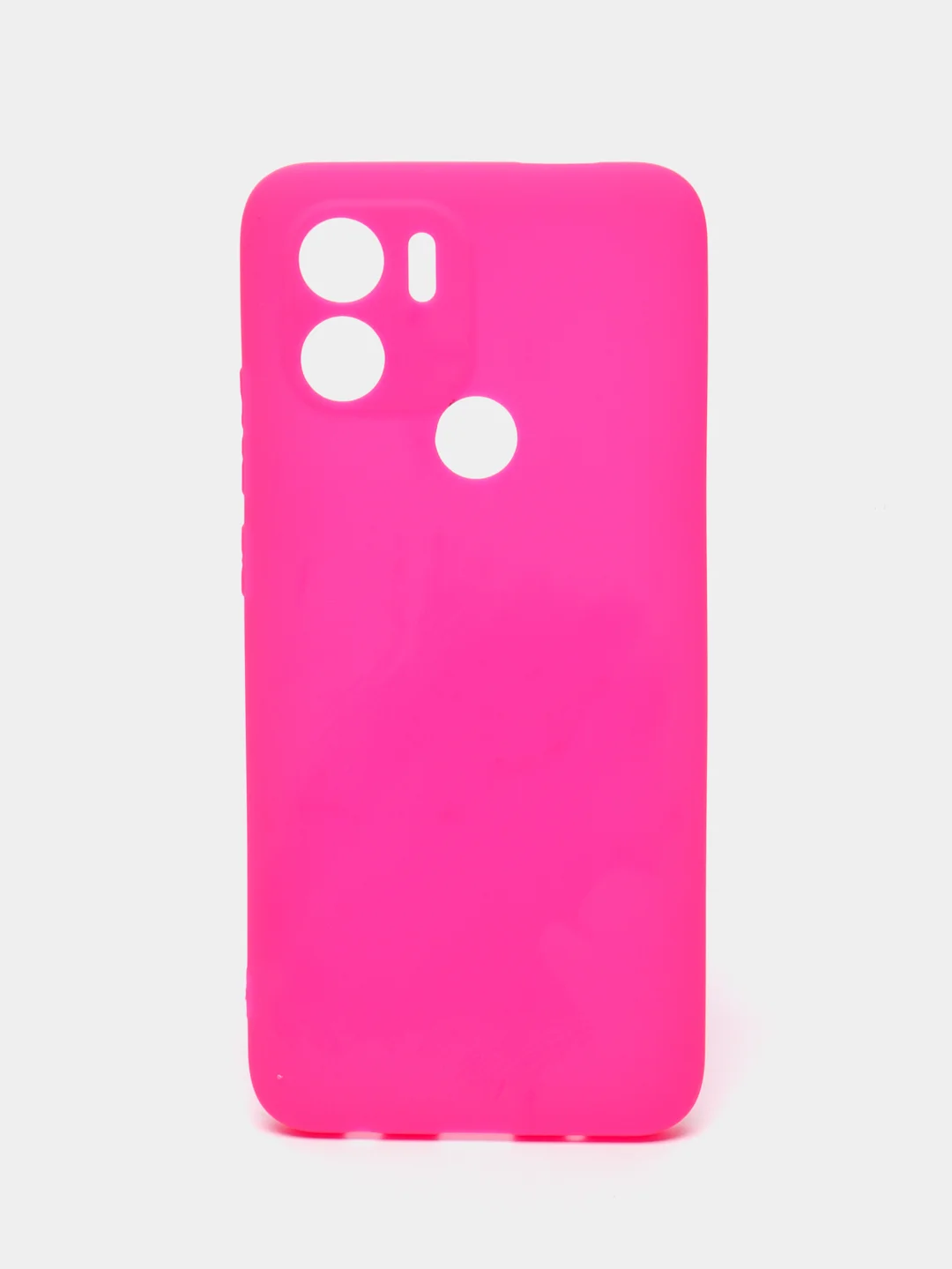Фуксия чехол для Xiaomi Redmi A1+ / Xiaomi Redmi A1 Plus силиконовый, матовый, с защитой камеры