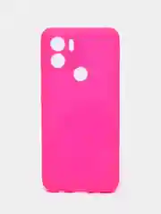 Фуксия чехол для Xiaomi Redmi A1+ / Xiaomi Redmi A1 Plus силиконовый, матовый, с защитой камеры