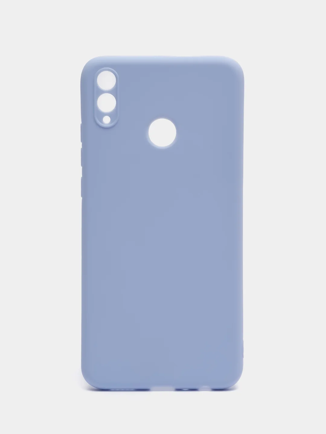 Небесно-голубой чехол Honor 8x силиконовый