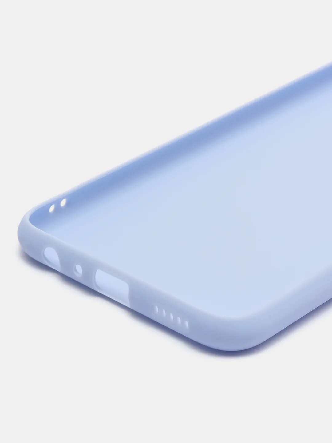 Небесно-голубой чехол Honor 8x силиконовый
