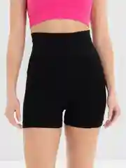 Черный шорты женские, спортивные