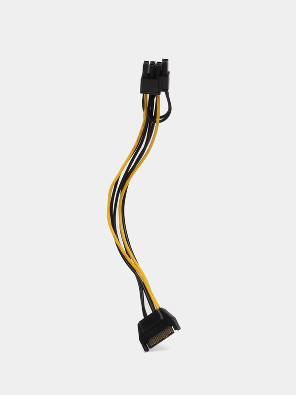 Переходник для видеокарты с sata  на 6+2 pin (8 pin)