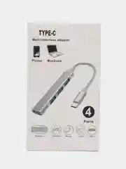 Usb хаб Type-C хаб USB 3.0 разветвитель тройник USB