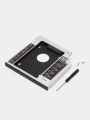 Салазки Optibay 9.0, 9.5, 12.7, переходник вместо дисковода, для ноутбука, DVD, SSD, HDD