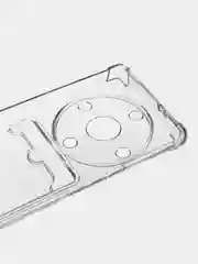 Прозрачный силиконовый чехол для HONOR X9A (Хонор Х9А), с карманом для карт, прозрачный
