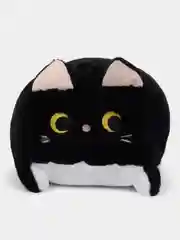 Черный мягкая игрушка "Котик-подушка"