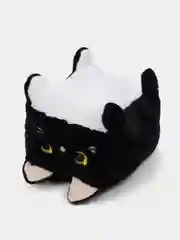 Черный мягкая игрушка "Котик-подушка"