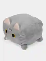 Серый мягкая игрушка "Котик-подушка"