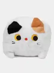 Белый мягкая игрушка "Котик-подушка"