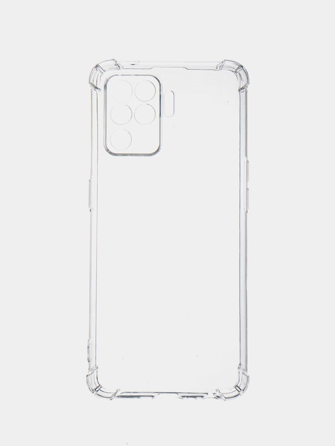Прозрачный чехол Oppo Reno 5 lite / Oppo F19 Pro / Oppo A94, прозрачный, силиконовый, противоударный