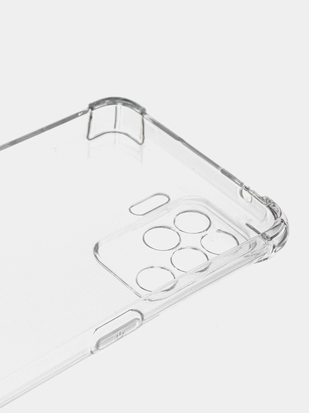 Прозрачный чехол Oppo Reno 5 lite / Oppo F19 Pro / Oppo A94, прозрачный, силиконовый, противоударный