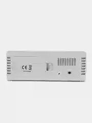 Алый часы настольные электронные LED с зеркальным экраном / будильник / термометр