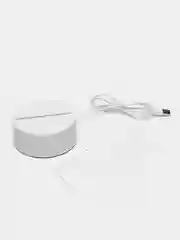 Вишнёвый светодиодный 3D ночник, LED-светильник