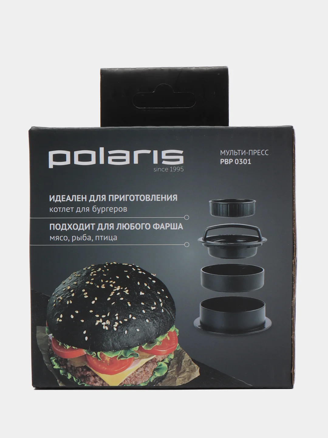 Бургер-пресс Polaris PBP 0301 Черный