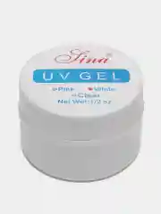 Белый уф-гель для наращивания ногтей