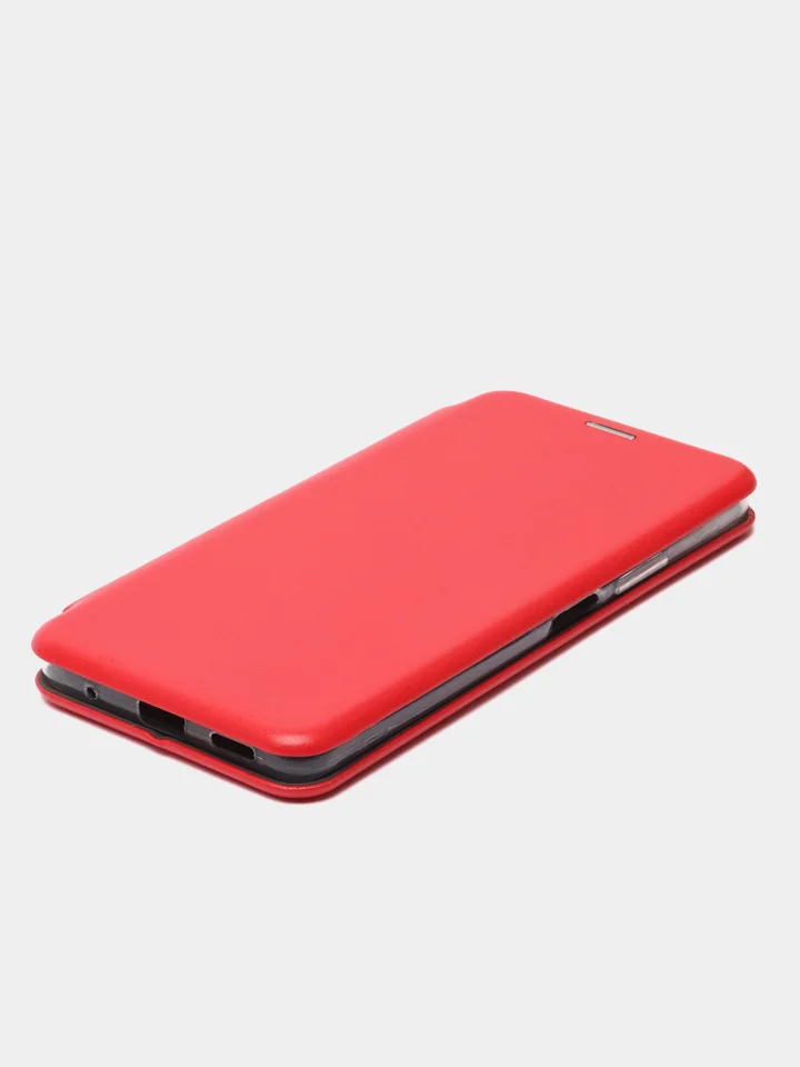 Красный чехол книжка Xiaomi Redmi Note 10 Pro, Сяоми Редми Нот 10 Про