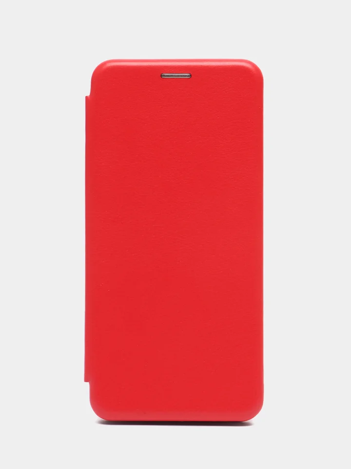 Красный чехол книжка Xiaomi Redmi Note 10 Pro, Сяоми Редми Нот 10 Про