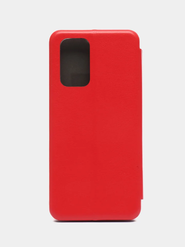 Красный чехол книжка Xiaomi Redmi Note 10 Pro, Сяоми Редми Нот 10 Про