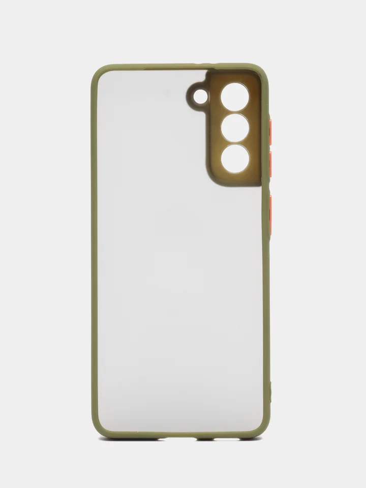Зелёный хаки чехол Samsung Galaxy A51 A71 A50 A12 A52 A72 A22 S21 A13 S20 FE A33 A53 A73 S8 S10 A42