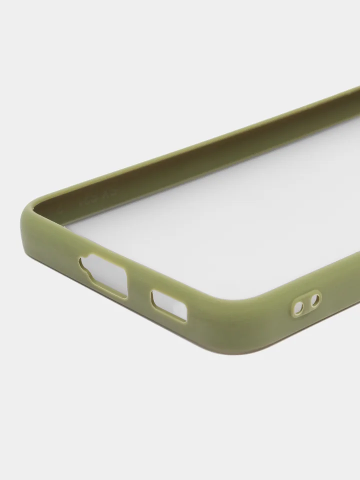 Зелёный хаки чехол Samsung Galaxy A51 A71 A50 A12 A52 A72 A22 S21 A13 S20 FE A33 A53 A73 S8 S10 A42