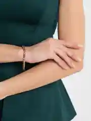 Прозрачный браслет с камнями, женский, декоративный