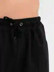 Черный спортивный костюм, мужской: футболка и шорты