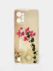 Коралловый чехол силиконовый на Realme C31 / Реалми С31, с рисунком