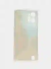 Лазурный чехол силиконовый на Realme C31 / Реалми С31, с рисунком