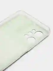 Черный чехол силиконовый на Realme C31 / Реалми С31, с рисунком