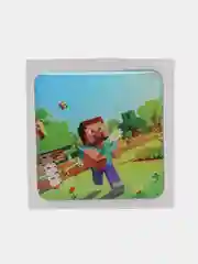 Алый 3d-стикеры, наклейки на телефон Minecraft (Майнкрафт), Маша и Медведь