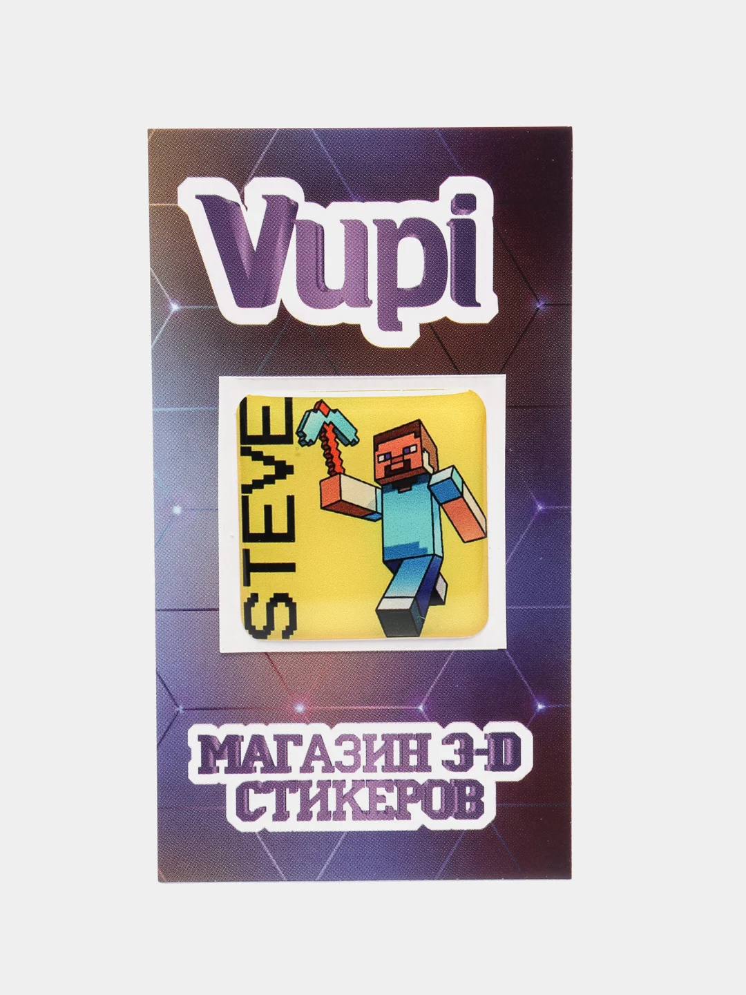 Бронзовый 3d-стикеры, наклейки на телефон Minecraft (Майнкрафт), Маша и Медведь