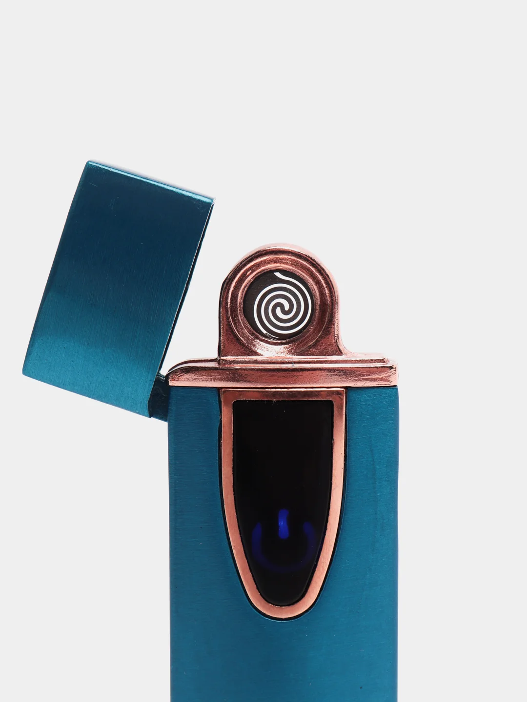 Синий cенсорная USB зажигалка