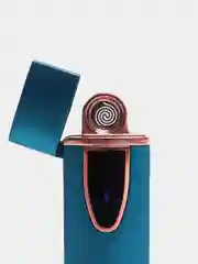 Синий cенсорная USB зажигалка