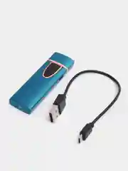 Синий cенсорная USB зажигалка