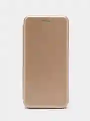 Золотой чехол-книжка для Tecno Spark 9 Pro Техно Спарк 9 Про