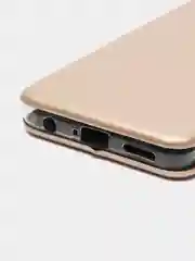 Золотой чехол-книжка для Tecno Spark 9 Pro Техно Спарк 9 Про