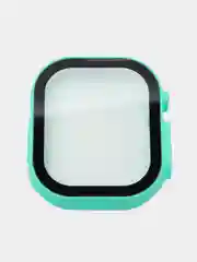 Салатовый бампер с защитным стеклом для Apple Watch 38/40/41/42/44/45/49