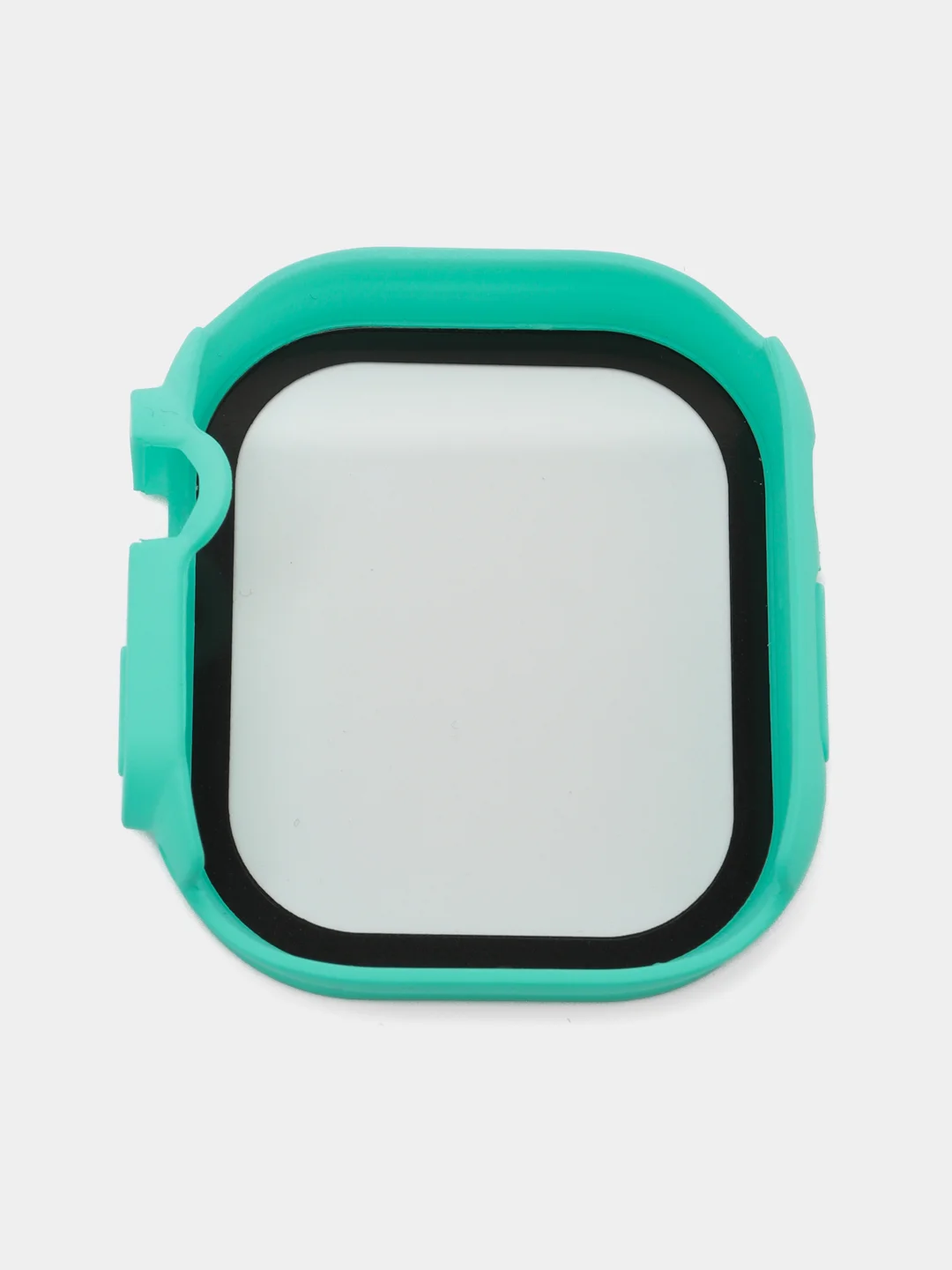 Салатовый бампер с защитным стеклом для Apple Watch 38/40/41/42/44/45/49
