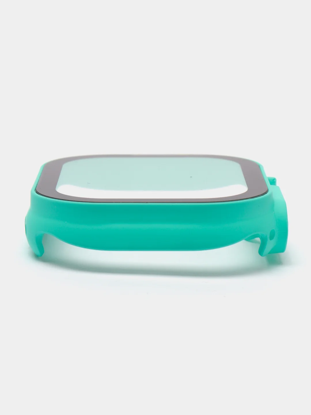 Салатовый бампер с защитным стеклом для Apple Watch 38/40/41/42/44/45/49